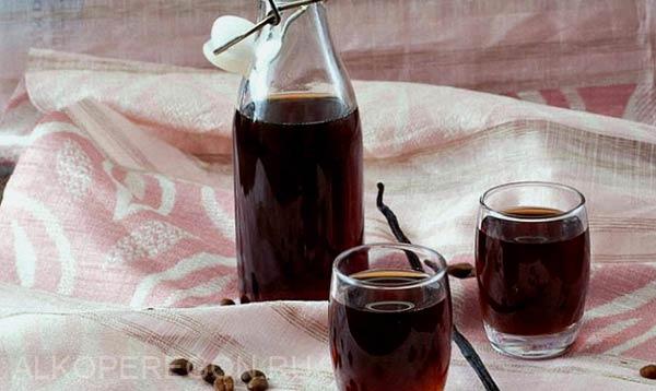 кофейная настойка Настойка на калгане с кофе