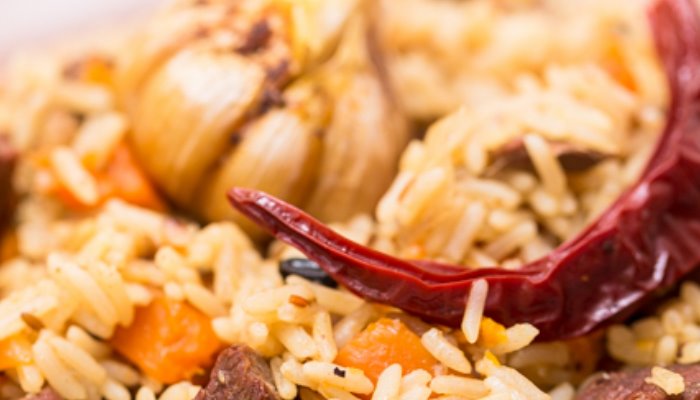 Плов из баранины по-узбекски Плов из баранины по-узбекски