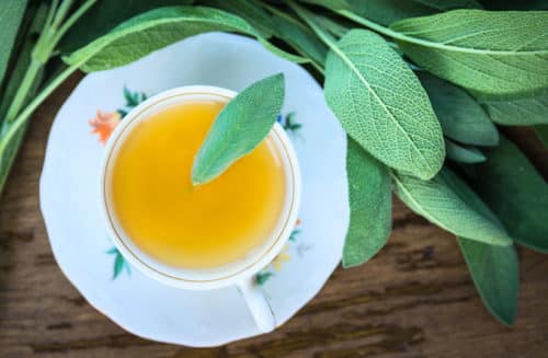 чай с шалфеем