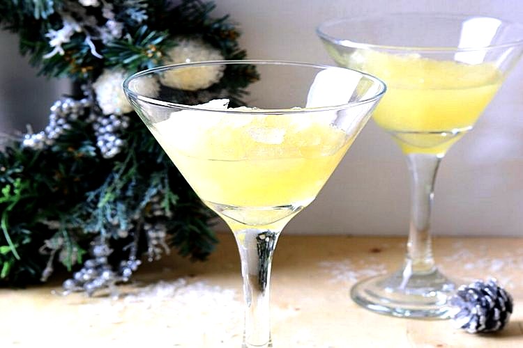 Аврора бореалис, коньячный коктейль