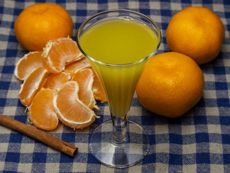 мандариновый ликер с корицей
