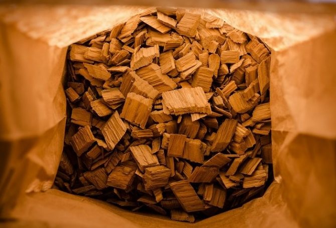 дубовая стружка для домашнего коньяка