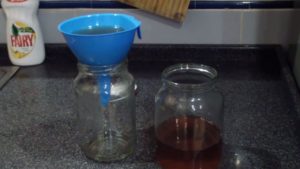 Фильтрация очищенного дистиллята