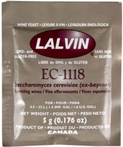 Винные дрожжи Lalvin EC-1118Винные дрожжи Lalvin EC-1118