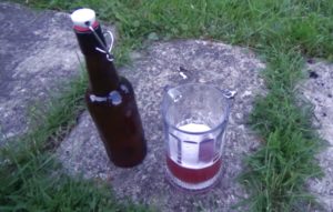 Готовое вишневое пиво