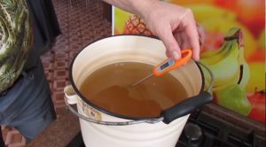 проверка температуры сахарного сипора