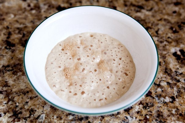 Кашица в блюдце