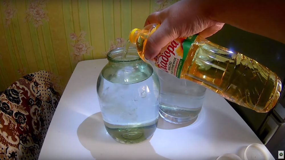 Добавление масла в самогон